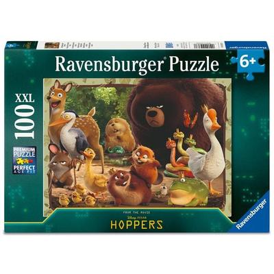 Kinderpuzzle 100 XXL Teile - Geheimnisse der Tierwelt