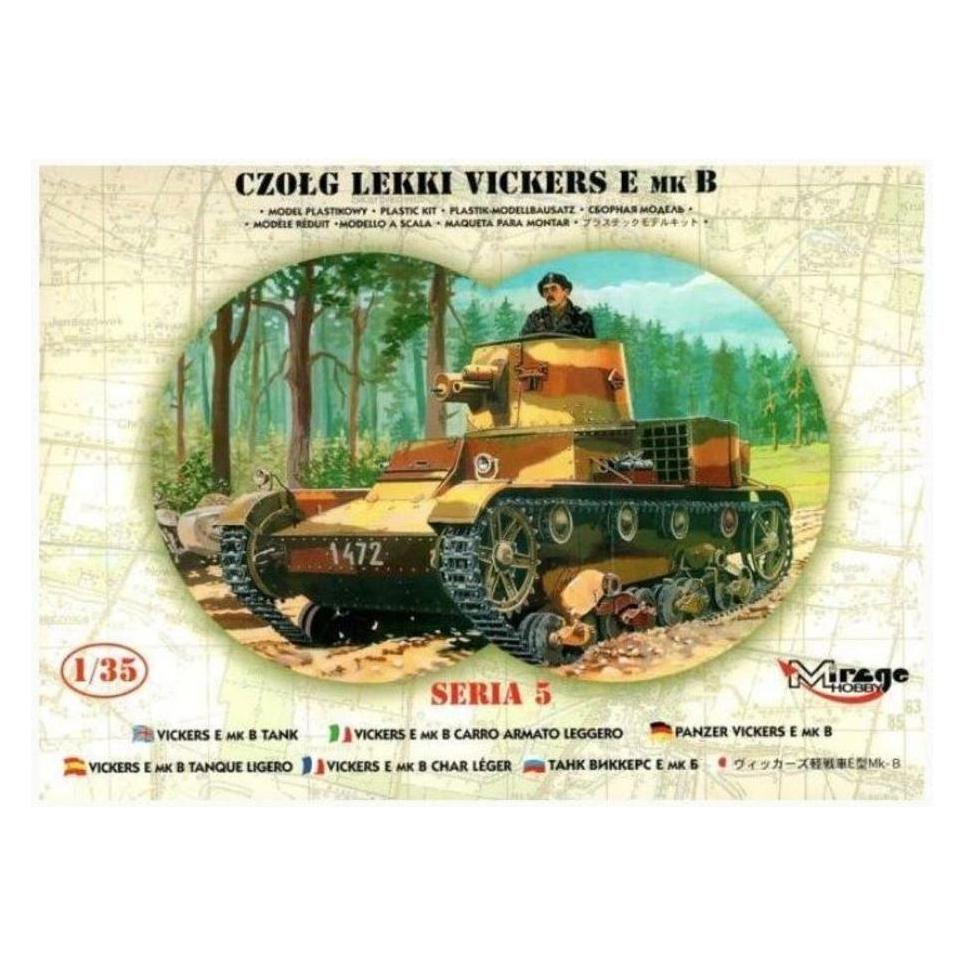 Mirage Hobby Leichter Panzer Vickers E Mk B (35304)