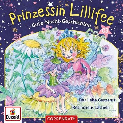 Gute-Nacht-Geschichten Folge 05+06: Das liebe Gespenst / Rosinchens Lächeln - Mathias Schönsee,Markus Löhr, Audio, 4064066629434