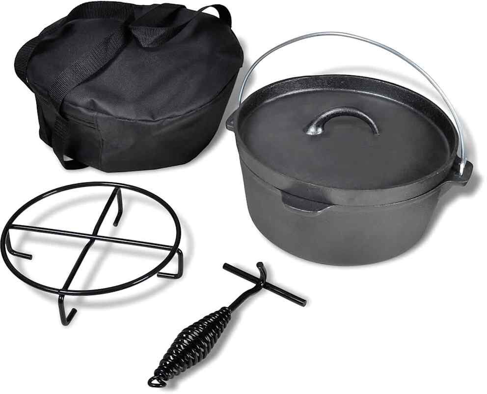 vidaXL Four néerlandais avec accessoires inclus