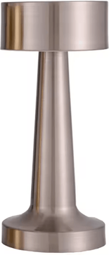 Inspire Curations Rechargeable LED Bar Table Lamp With Touch Sensor For Bedroom, Cafe & Restaurant b sliver