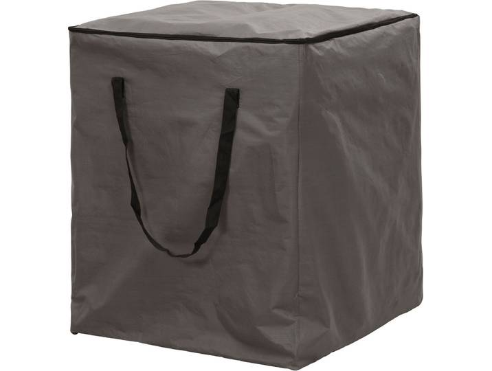 Perel Opbergtas\, beschermhoes voor kussens\, kussentas\, hoes tuinkussens\, transporttas loungekussens\, opbergzak tuinmeubelkussens\, ligkussens\, waterdicht\, uv-bestendig\, 75 cm x 75 cm x 90 cm