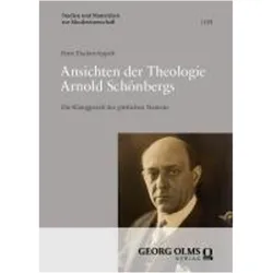 Ansichten der Theologie Arnold Schnbergs, Fachbücher von Peter Fischer-Appelt