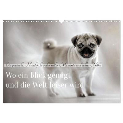 Wo ein Blick genügt und die Welt leiser wird (Wandkalender 2027 DIN A3 quer), CALVENDO Monatskalender