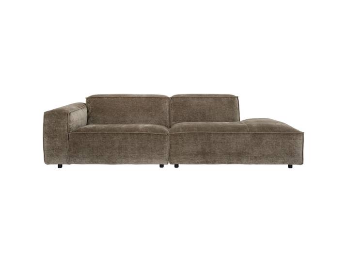 Stilvolles Sofa Gian Stoff Moosgrün B 264 cm T 104 cm - Sofa