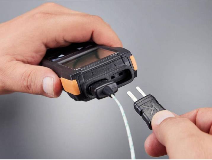Thermomètre 2 voies pour TC de type K avec connexion app 922 - TESTO - 0563 3163