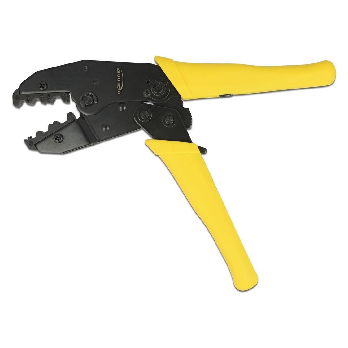 Delock Crimpzange Universelle Koax, gerade (218 mm) (90527)