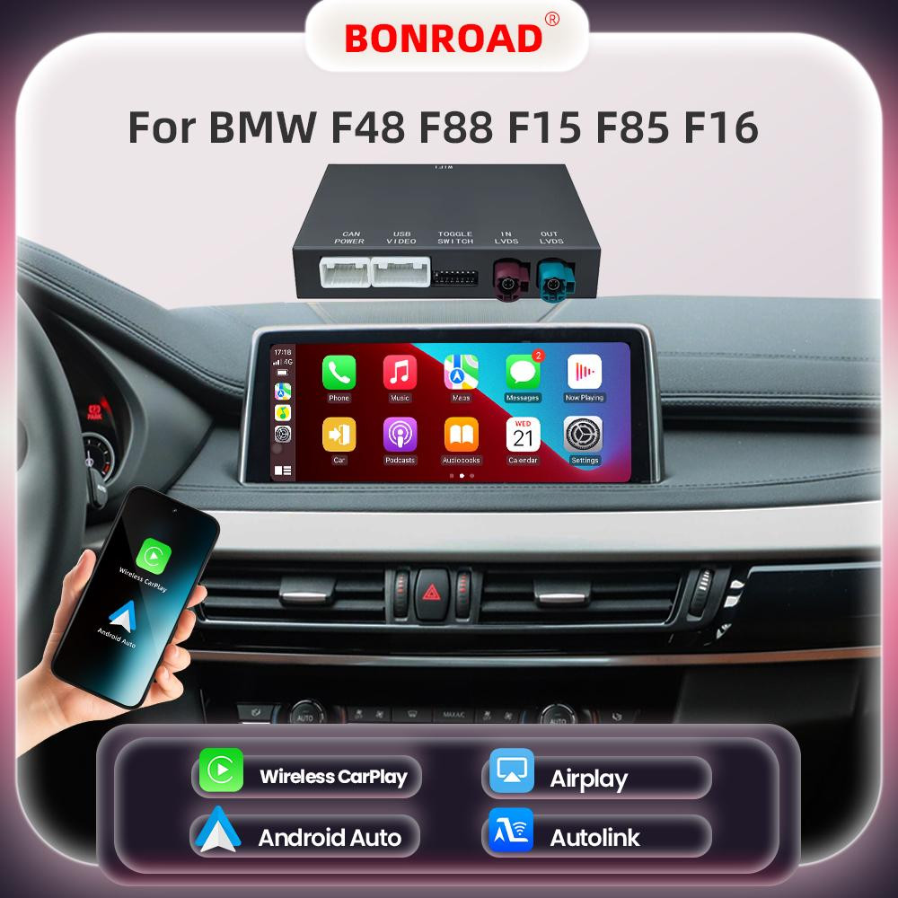 Selius Autoradio Draadloze CarPlay en Android Auto Module met Bluetooth - Inbouwmodule