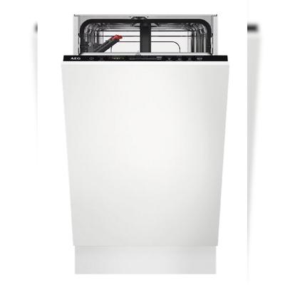 AEG 7000 GlassCare / Vollintegrierter-Geschirrspüler FSE73427P Höhe 81,8 cm, Breite 45 cm