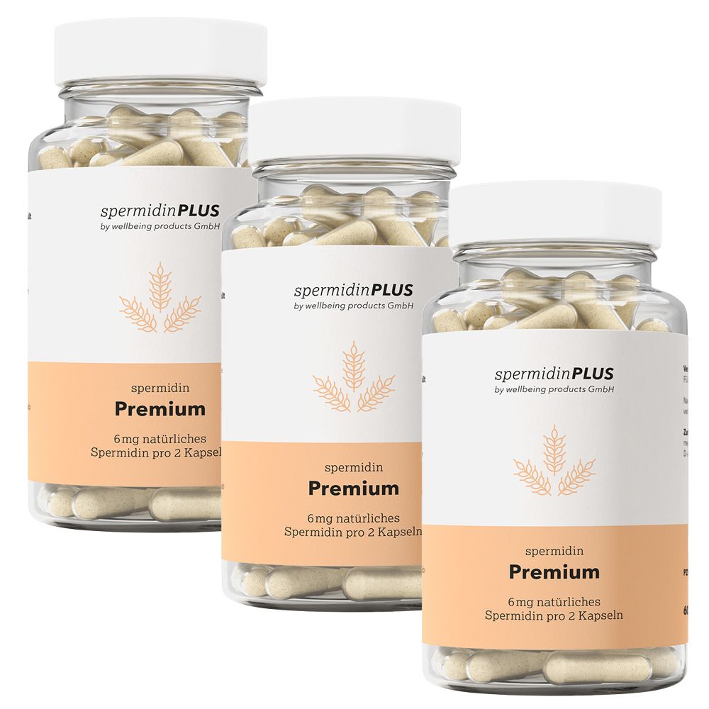 Spermidinplus Premium Kapseln x3 3x60 St