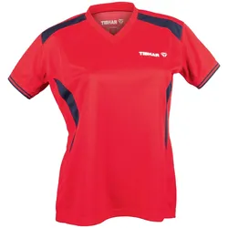 Tibhar, Damen, Sportshirt, Kosmos (S), Blau, Rot