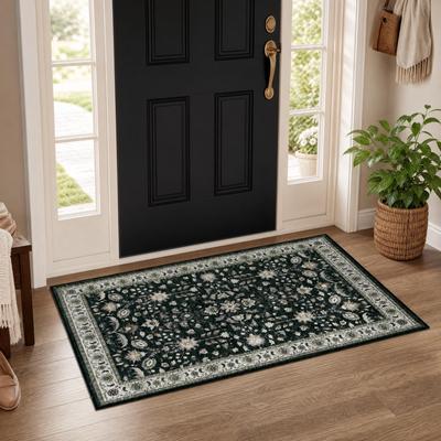 Garvee Vintage Oriental Washable Area Rug