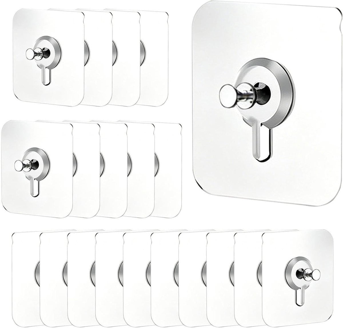 20 stuks Zelfklevende Fotohangers zonder boren voor decoratie