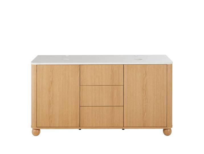Waschbeckenunterschrank mit Doppelwaschbecken
