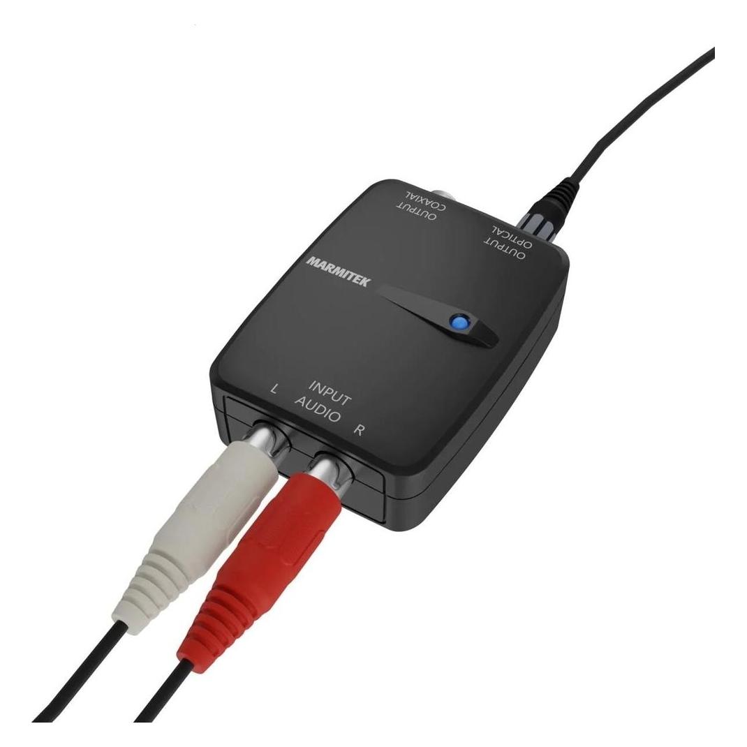 Marmitek Connect AD12 Audio Converter, Stereo / Digital, PCM (25008412)