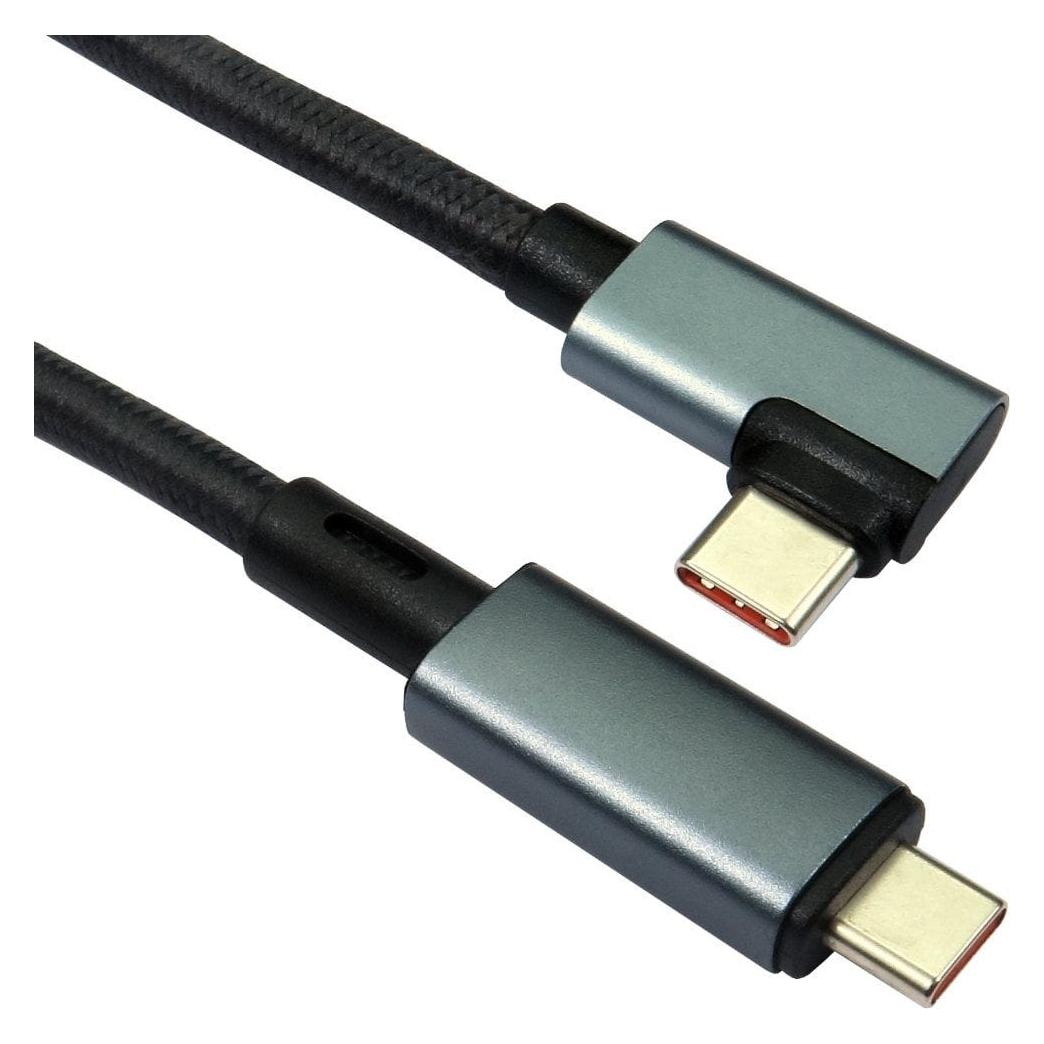 Cables Direct 1m 40Gbps USB-C 240W+R/A C (1 m, 240 W) (NLMOB4-6001RA)