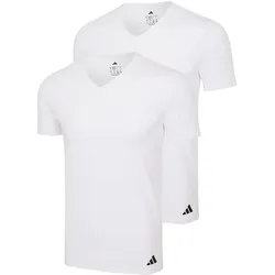 Tchibo - 2 adidas Active Flex T-Shirts - Herren - Gr. L/6 - weiß