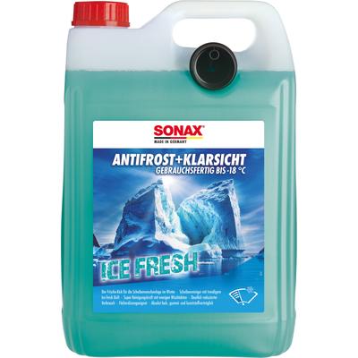 SONAX Frostschutz, Scheibenreinigungsanlage AntiFrost+KlarSicht bis -18 °C Ice-fresh [52 l] 01335050