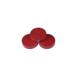 Halmakegel.com Mühlestein - Dame - Backgammonstein - 25x7mm - rot 255723
