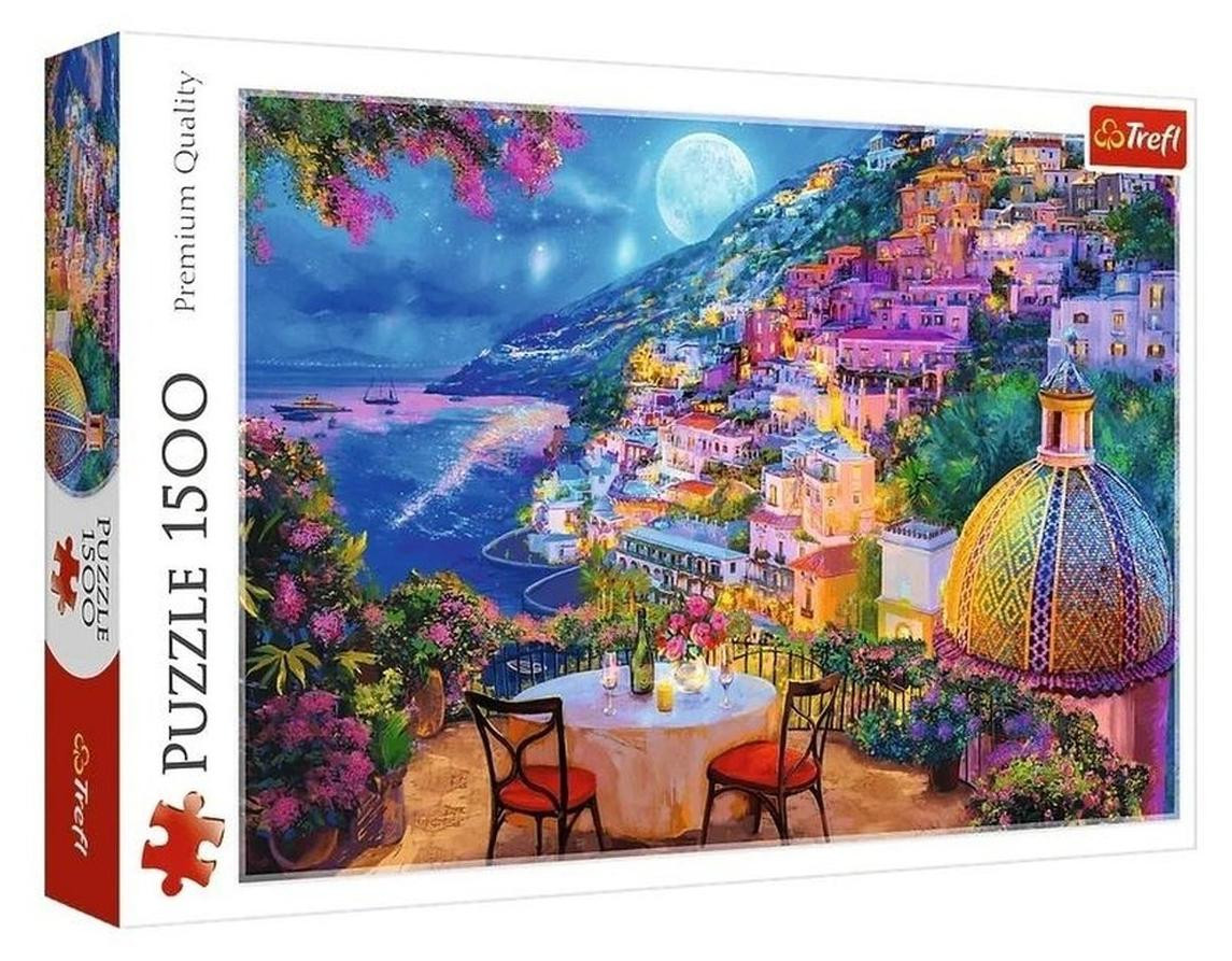 Trefl Puzzel Das Date in Positano met 1500 stukjes