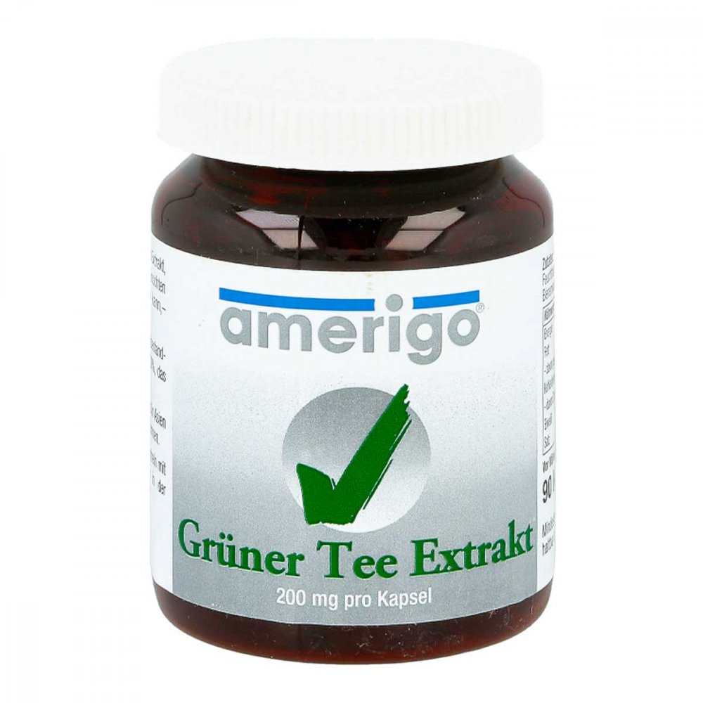 amerigo Health Products AG Grüner Tee Extrakt amerigo 200 mg Kapseln 00080039