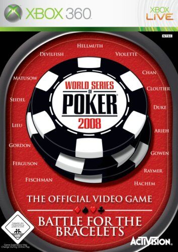 ACTIVISION - World Series of Poker 2008 - Battle for the Bracelets - Preis vom 04.10.2026 03:51:26 h