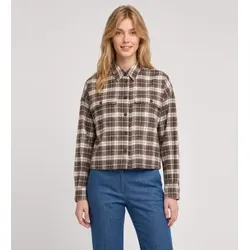 Weekend Max Mara für Damen. 2625196012650 Braunes Berlina-Hemd (36), Lässig, Wolle, Langarm