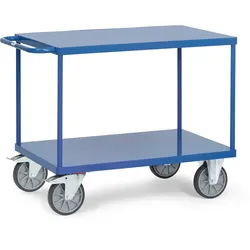 Fetra Tischwagen 2402B - Stahlblech-Plattformen bündig