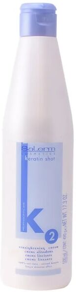 Salerm Keratin Shot Straightening Cream 500 ml