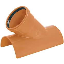 Airfit Klebeabzweig 456125KA DN 160 x 125 x 45°, PVC-U