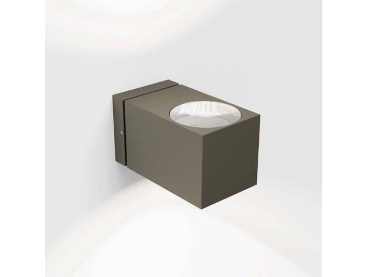 IP44.de Wandaußenleuchte como - Braun (cool brown) Clean, Minim