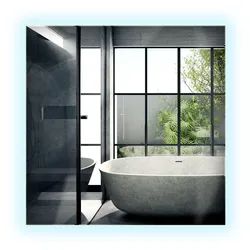 LED-SPIEGEL 50x50 cm Rechteckig Kaltweiß 6000K