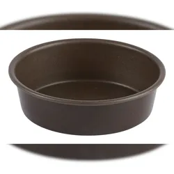 Gobel - Kuchenform rund glatt - gerollter Rand - antihaftbeschichtet - Ø 260/235 mm H 50 mm - 223760