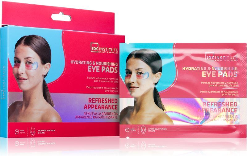 IDC Institute Hydrating & Nourishing regenerating hydrogel eye pads 2x4 g