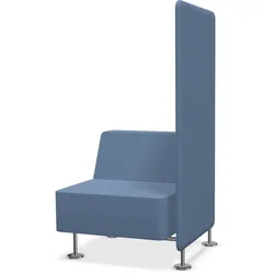 Profim Wall In 21 Variante 3 Sessel mit einer Trennwand frei konfigurierbar