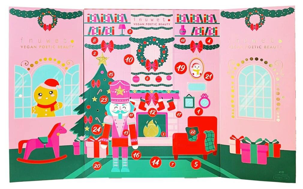 Inuwet Make-up Adventskalender 24-delig