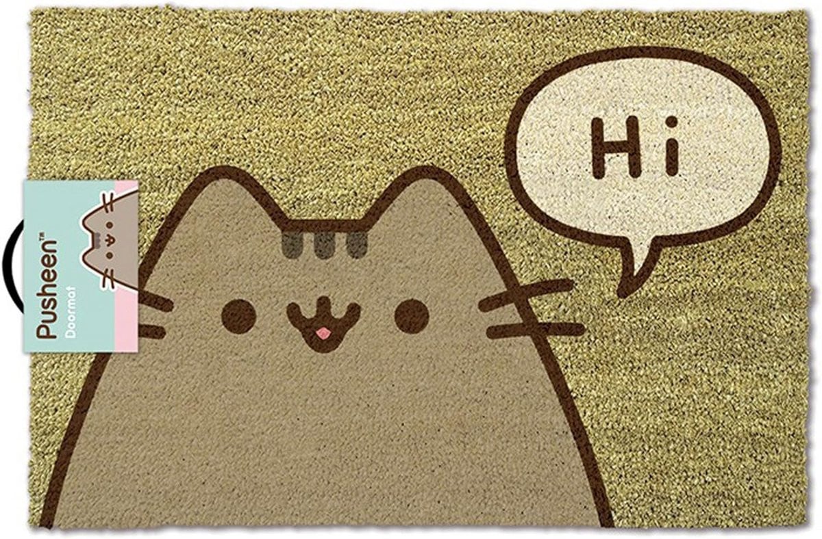 Pusheen The Cat Deurmat van Kokosvezel met Antislip PVC