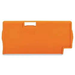 Wago 2002-1494 Trennplatte,2 mm dick,überstehend,orange 20021494  - 25 Stück