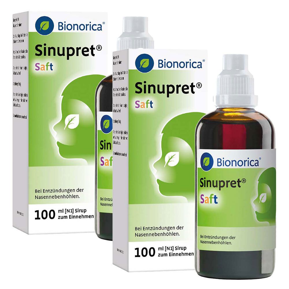2x Sinupret Saft 2x100 ml Sirup