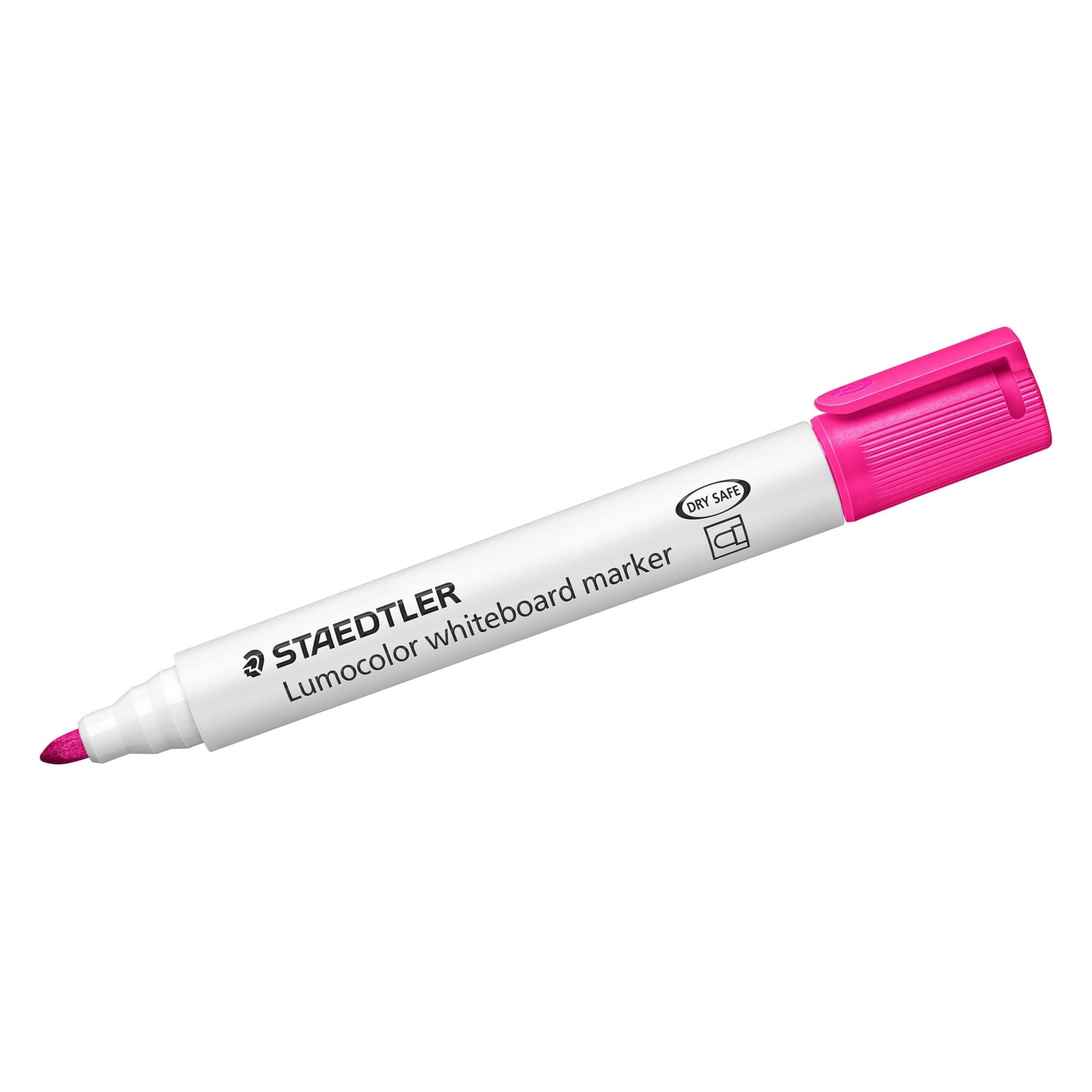 Staedtler Lumocolor whiteboard marker 351 Rundspitze, Einzelprodukt, pink (1x) (351-20)