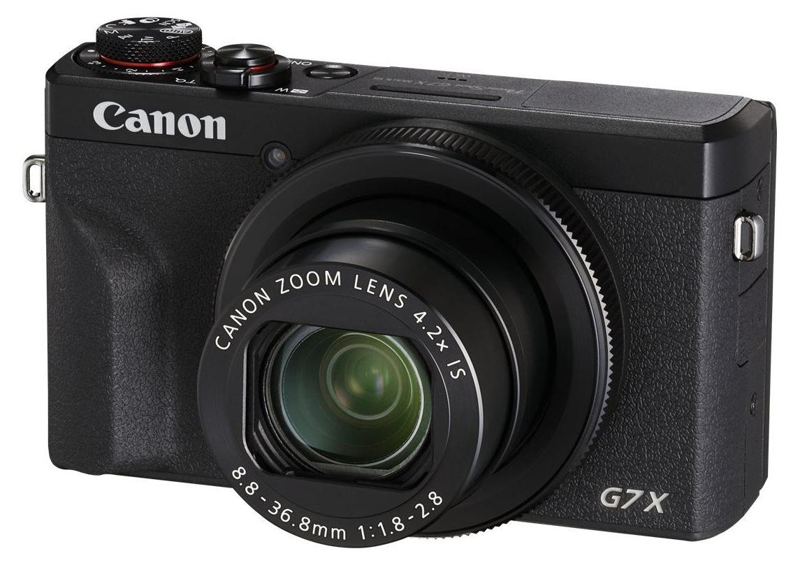 Canon PowerShot G7X Mark III, 20,1 MP, 5472 x 3648 Pixel, CMOS, 4,2x, 4K Ultra HD, Schwarz