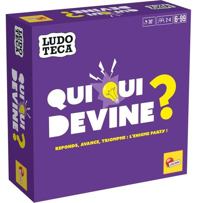Liscianigiochi Qui Qui Devine? Puzzelspel voor 2 tot 4 spelers vanaf 6 jaar