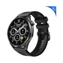 HONOR Watch 6, bis zu 35 Tage Akkulaufzeit, 5 ATM Wasserdichtigkeit, IP69, 46 mm, Shadow Black