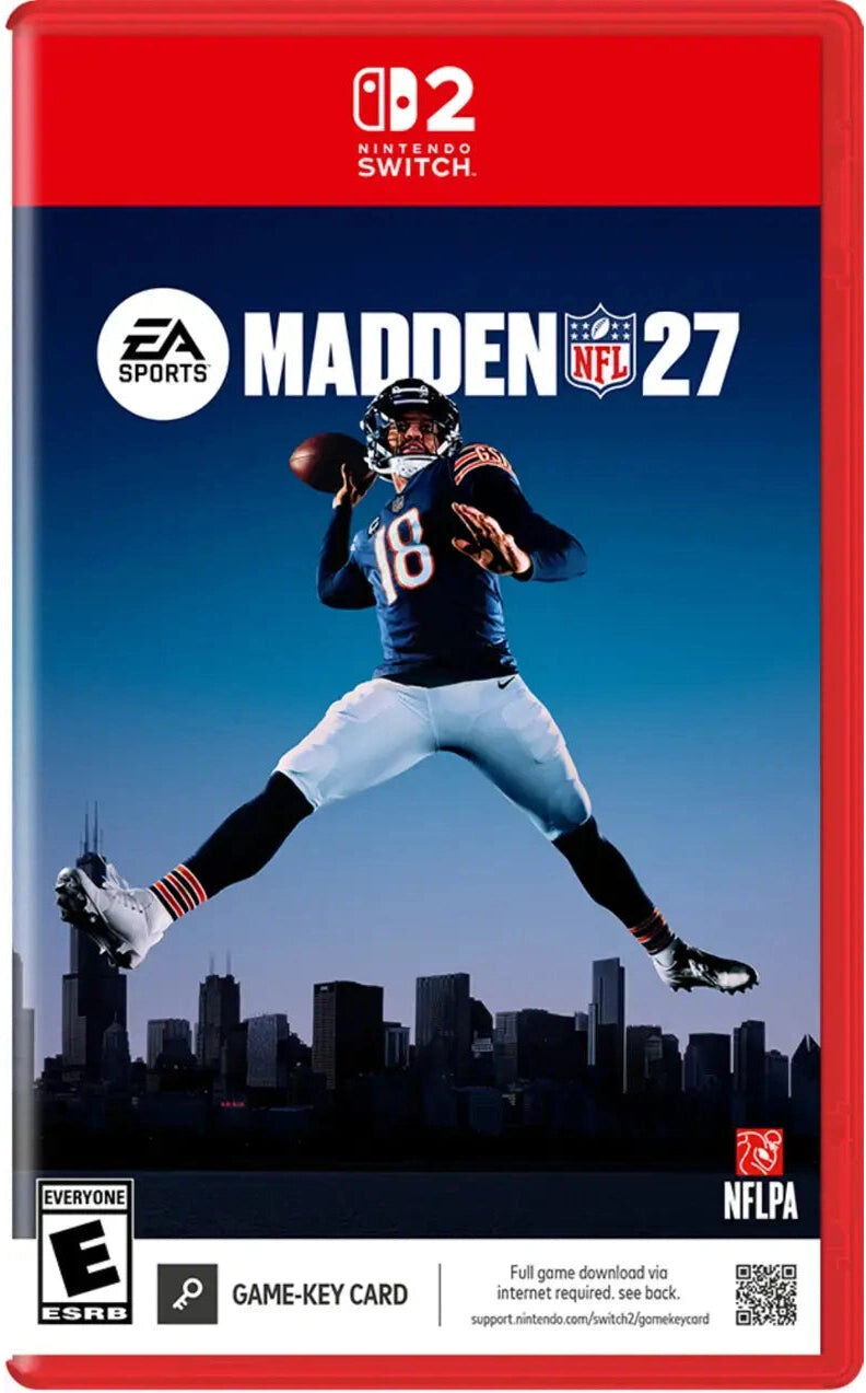 Electronic Arts EA SPORTS Madden NFL 27 for Nintendo Switch 2 (Game Cartridge) - Official Madden NFL American Football Game for Nintendo Switch 2