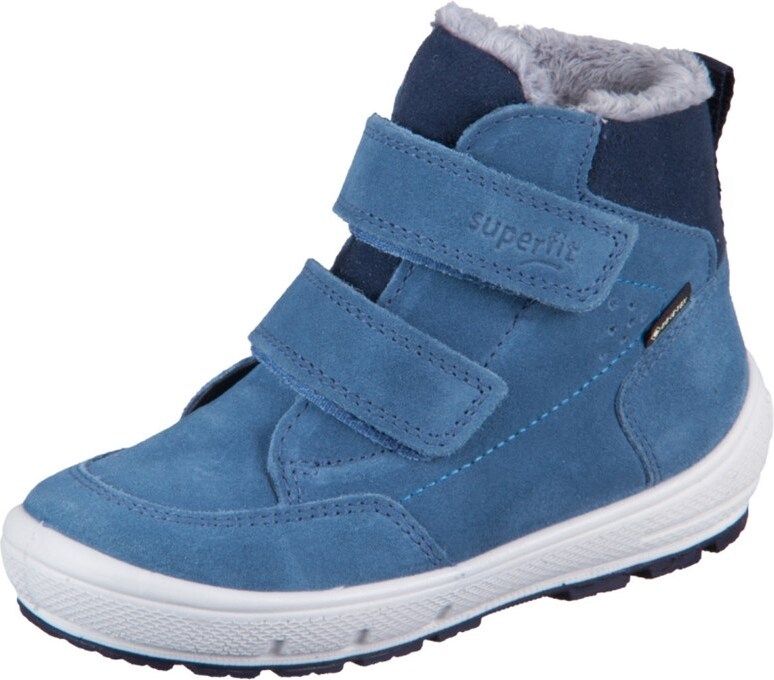 Legero Stiefelette Leder \ GROOVY BLAU VELOUR/TEXTIL Kinderschuhe
