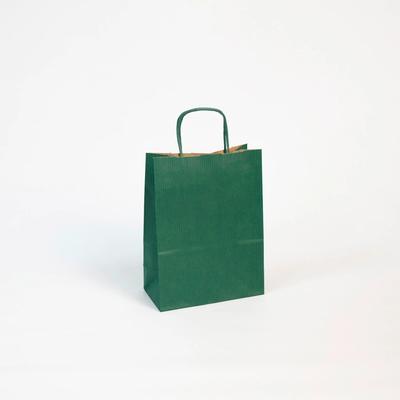 Clairefontaine Packung mit 25 Taschen Kraft glatt 110g, 16x8x21cm, grün - Grün 395610C