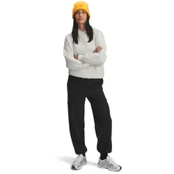 UNDER ARMOUR Unstoppable Texture Hoodie Damen 110 - summit white/summit white S