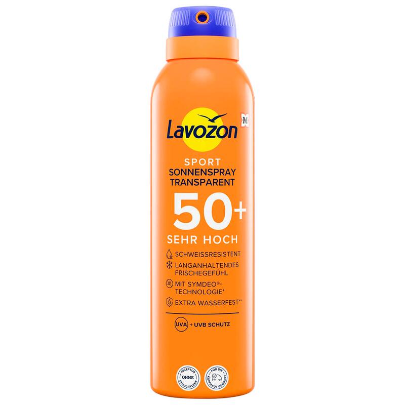 Lavozon Sport Transparent LSF 50+ Sehr Hoch Sonnenspray 200 ml 3023556