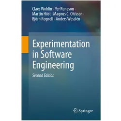 Wohlin:Experimentation in Software Engi, Fachbücher von Anders Wesslén, Björn Regnell, Magnus C. Ohlsson, Martin Höst, Per Runeson, Claes Wohlin