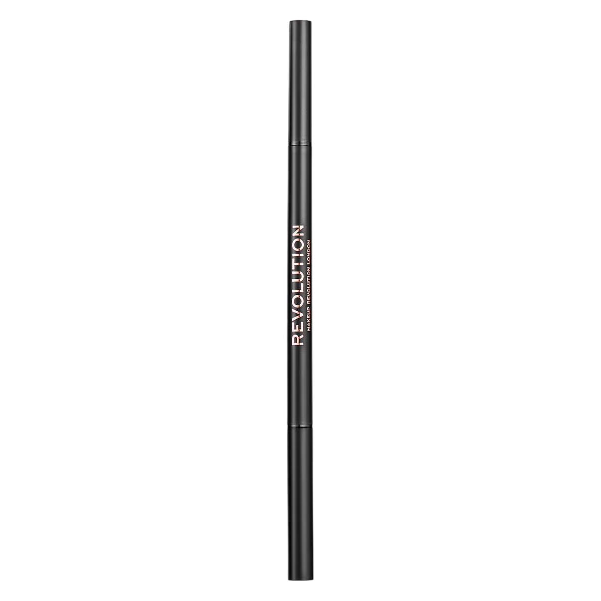 Makeup Revolution Precise Brow, vegan, matt, ausdrehbar, Augenbrauenstift & Pinsel 2-in-1 (Warmes Braun) (71395531)